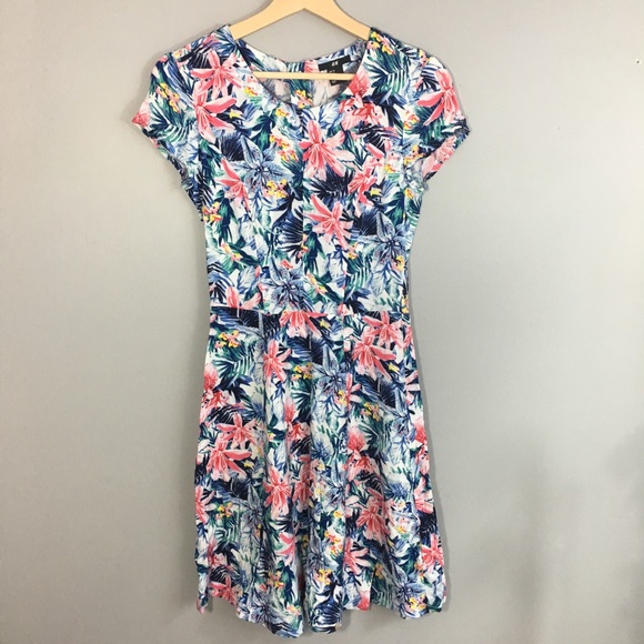 h&m hawaiian dress